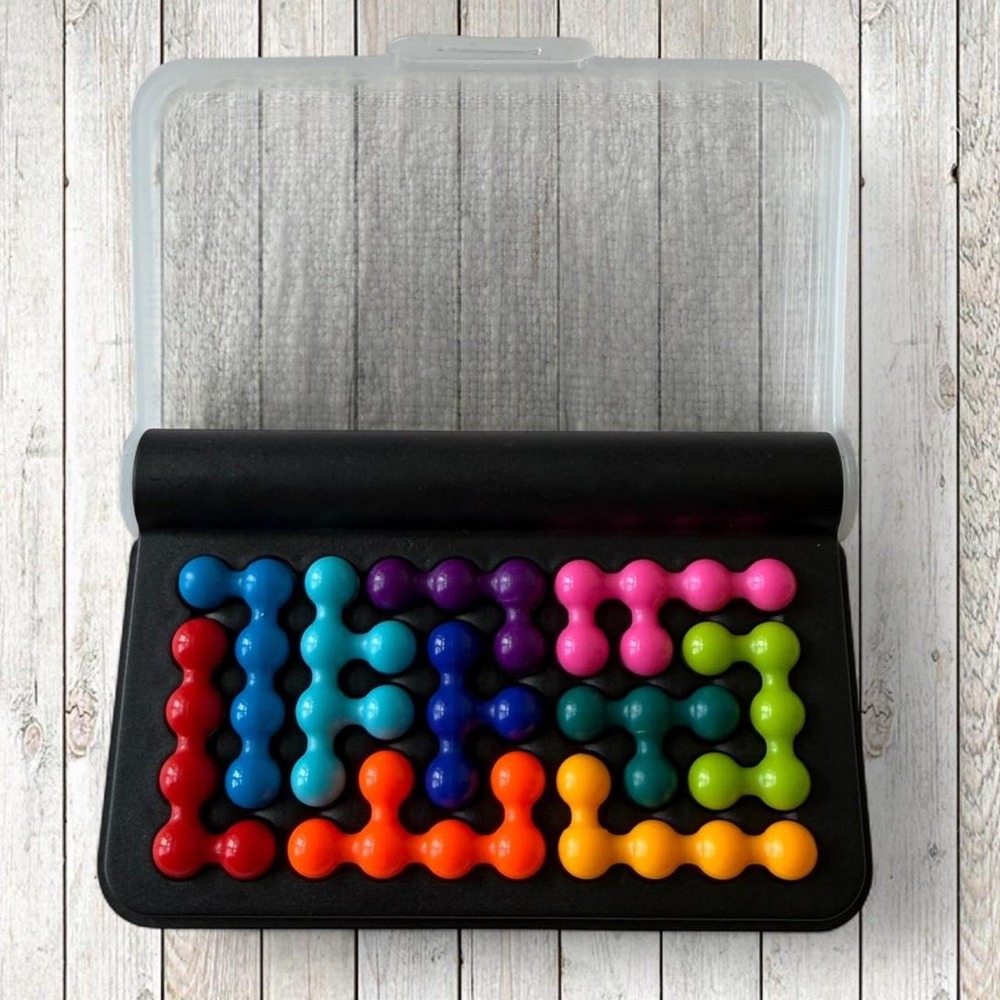 Unbranded Kids Adults IQ Puzzle Brain Teaser Multicolor 2D 3D Logic Game Small